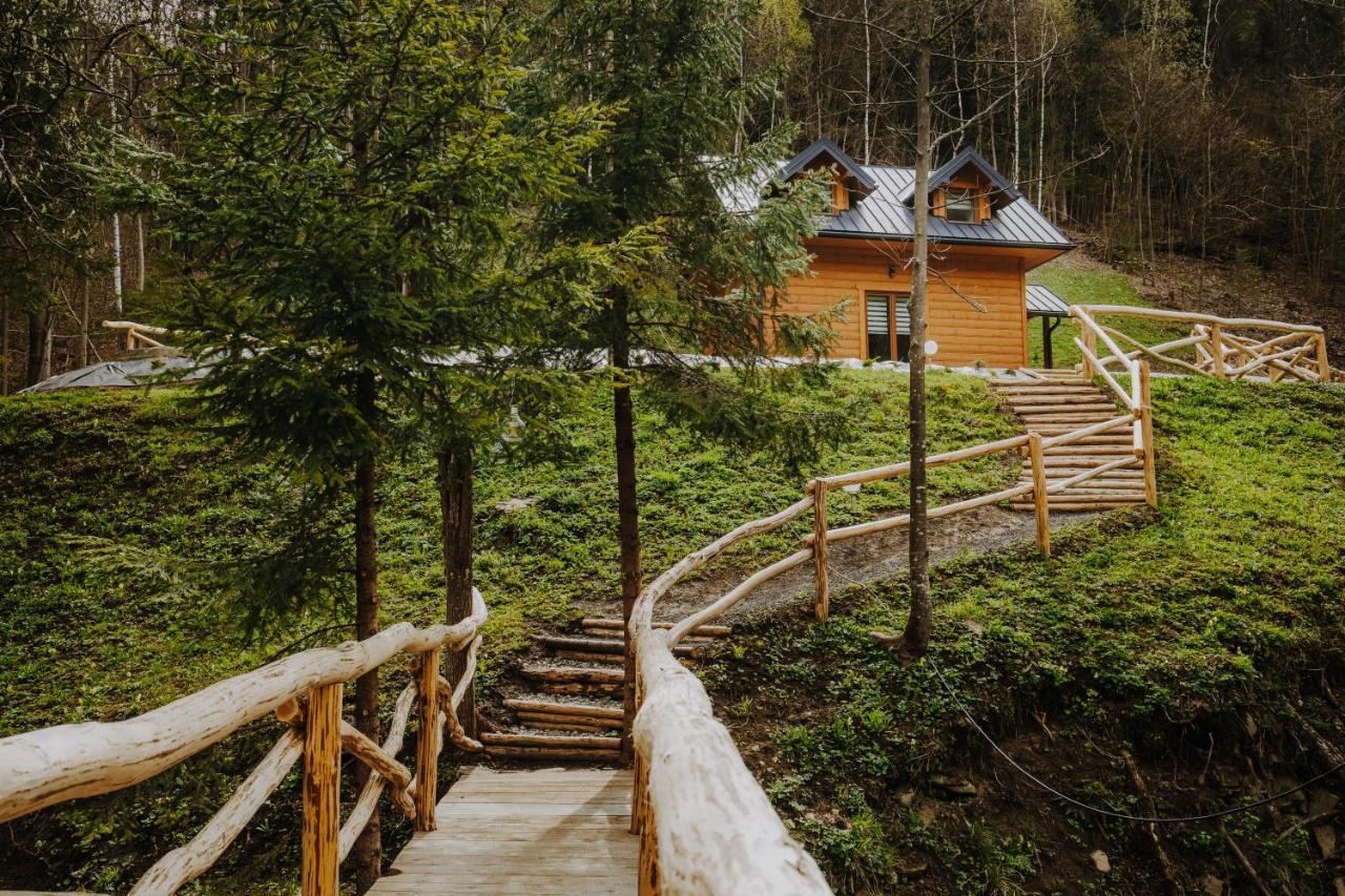 Domek Nad Stawami Ochotnica Dolna Villa Exteriör bild