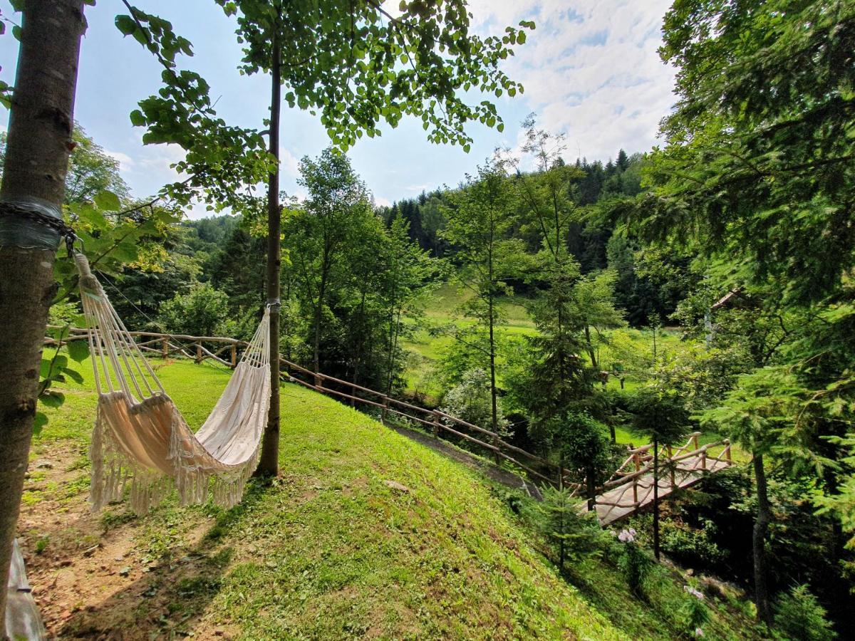 Domek Nad Stawami Ochotnica Dolna Villa Exteriör bild