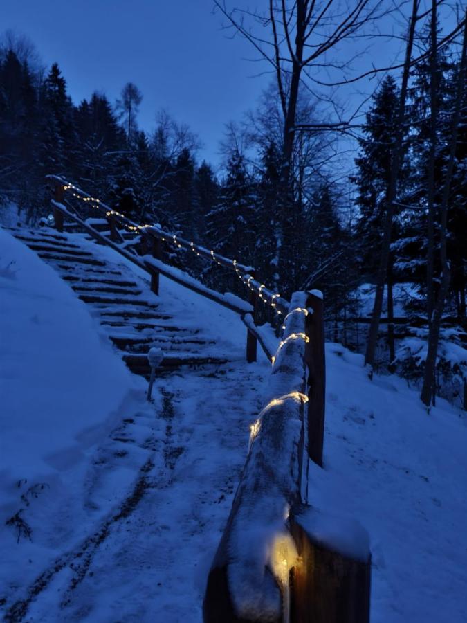 Domek Nad Stawami Ochotnica Dolna Villa Exteriör bild